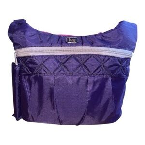 Lug Quilted Purple Baby Bag